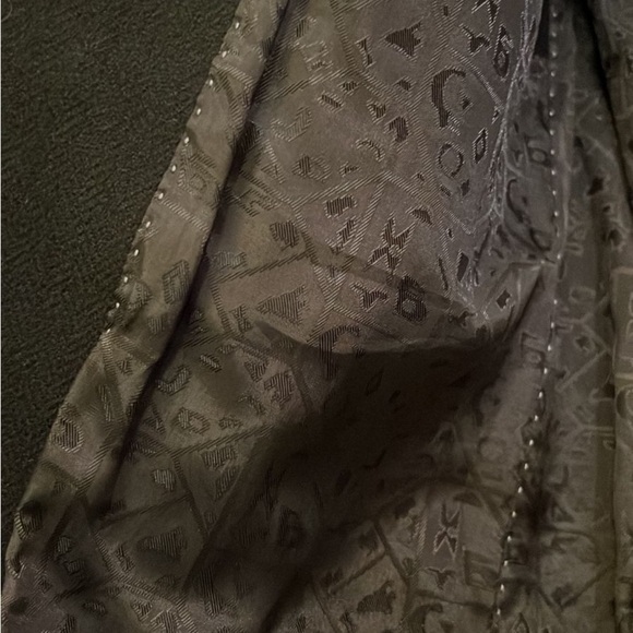 MACHO made in Spain Black Trench Coat Tailored Elegance - Picture 6 of 10